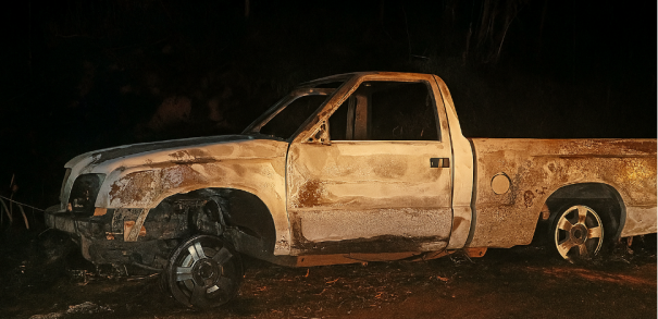 Corpo é encontrado em canavial em Parapuã; caminhonete é incendiada em Bastos