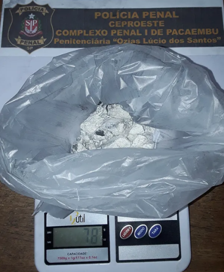 Visitante Ã© flagrada com droga ao tentar entrar na PenitenciÃ¡ria de Pacaembu