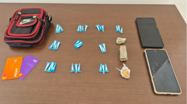 Homem é preso e drogas são apreendidas durante patrulhamento policial na Zona Leste de Tupã