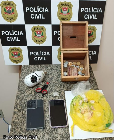 PolÃ­cia Civil de Iacri prende pela terceira vez investigado por trÃ¡fico de drogas