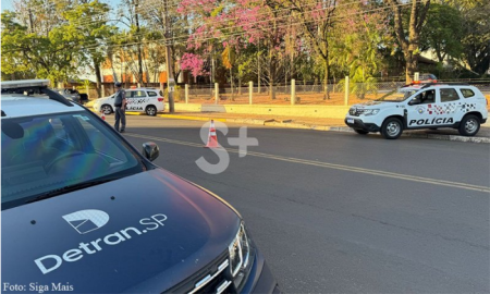Blitz do Detran-SP e PM fiscaliza 72 motos nesta sexta (15) em Adamantina; uma empreendeu fuga