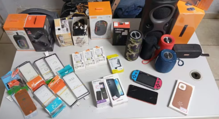 Loja de eletrÃ´nicos Ã© furtada em Regente FeijÃ³ e trio acaba preso com itens avaliados em R$ 7 mil