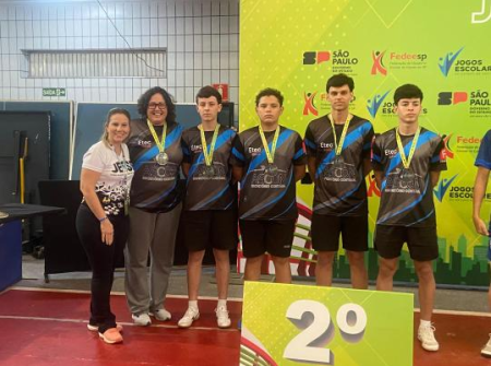Alunos da Etec 'Amim Jundi' conquistam vice-campeonato nos Jogos Estudantis 2025 pelo municÃ­pio de Osvaldo Cruz
