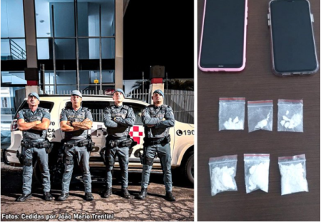 Suspeito de integrar facÃ§Ã£o criminosa Ã© preso por trÃ¡fico de drogas em TupÃ£