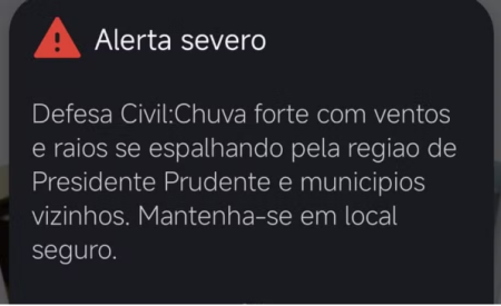 Chuva intensa provoca alagamentos e desabamentos no Oeste Paulista