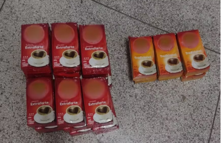 Homem Ã© preso ao tentar furtar 27 pacotes de cafÃ© em supermercado de Prudente