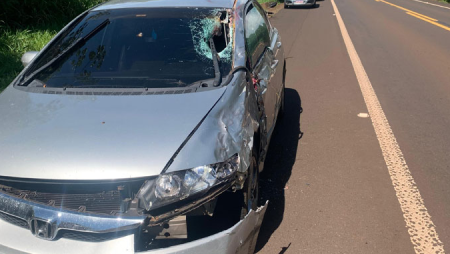 Motociclista morre apÃ³s colisÃ£o com carro na SP-421, em ParaguaÃ§u Paulista