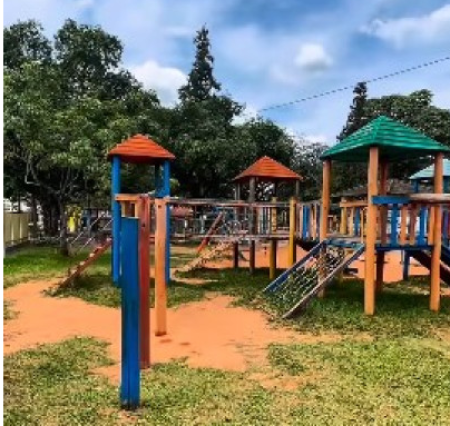 Parquinho da PraÃ§a SÃ£o JosÃ© serÃ¡ temporariamente interditado para troca de brinquedos