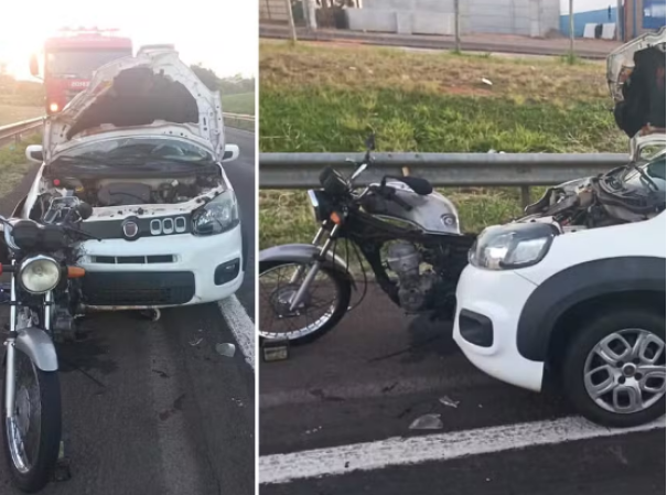Motociclista morre após ser atingido por carro que fugiu em Presidente Prudente