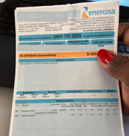 Contas de luz terÃ£o nÃºmero Ãºnico e fixo a partir de janeiro de 2026