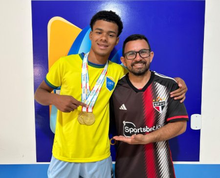 Miguel Neves de Osvaldo Cruz conquista duas medalhas de ouro no Sul-Americano de Atletismo, em AssunÃ§Ã£o, Paraguai