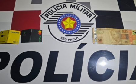 PolÃ­cia Militar prende jovem suspeito de furto em Adamantina