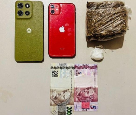 Pai Ã© preso e filho adolescente Ã© apreendido por trÃ¡fico de drogas em Presidente Venceslau