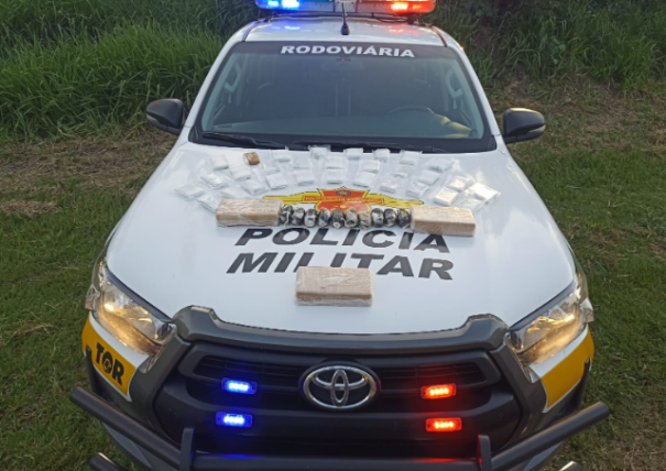 Boliviano é preso com mais de 7 kg de drogas em ônibus na SP-294, em Dracena