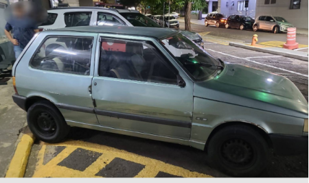 Homem Ã© preso apÃ³s furtar carro no Jardim Regina, em Presidente Prudente