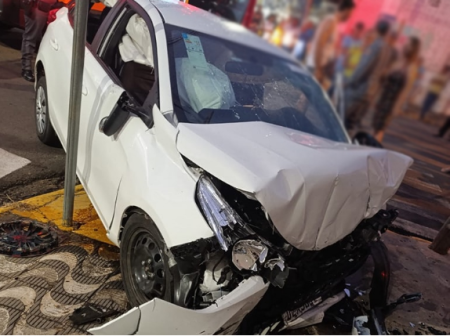 Homem morre apÃ³s acidente no centro de Pacaembu