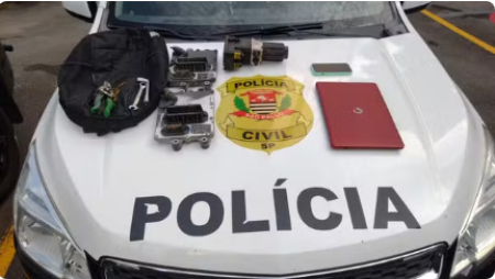 OperaÃ§Ã£o Pane Geral prende mulher suspeita de integrar grupo envolvido em furtos de mÃ³dulos de caminhÃµes e Ã´nibus