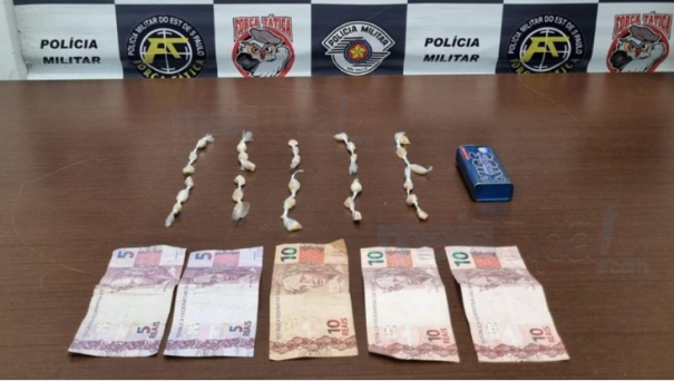Força tática prende indivíduo por tráfico de entorpecentes em Tupã