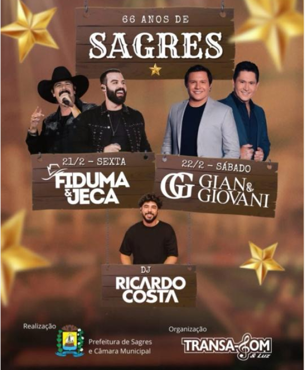 Sagres comemora 66 Anos com programação de eventos: conheça a programação