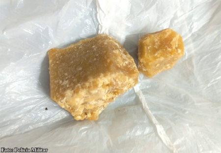 Bastense Ã© flagrado com pedras de crack e revela ter comprado para seu consumo