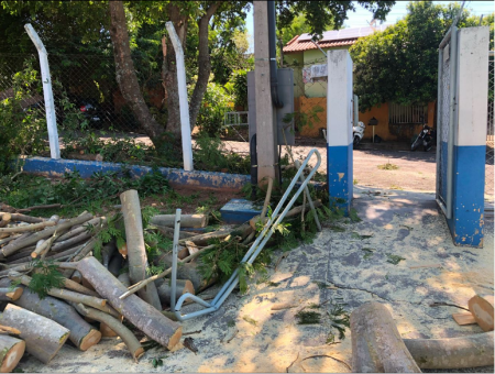 Depois de ficar fechada por conta de estragos causados pela chuva, creche do Bairro Mira Ira volta a funcionar 