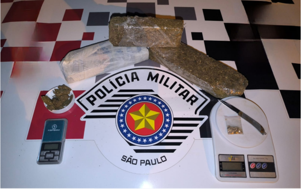 Força Tática prende homem por tráfico de drogas em Osvaldo Cruz