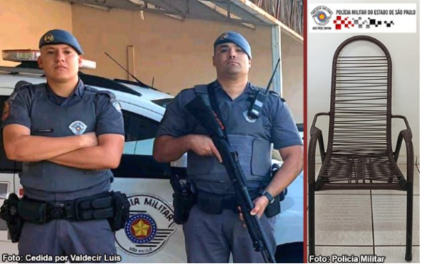 Acusado é detido com cadeira de área furtada de residência em Iacri (SP)