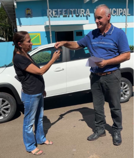 Prefeitura de Sagres recebe novo veÃ­culo e equipamentos comprados com recursos de emenda do Senador Marcos Pontes 