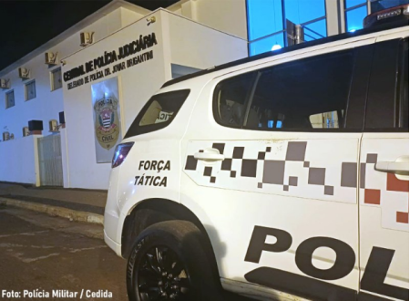 Dupla Ã© presa acusada de trÃ¡fico de drogas em TupÃ£