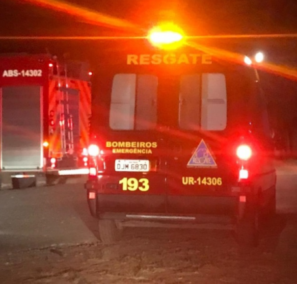 Acidente próximo da mata da Santana em Flórida Paulista