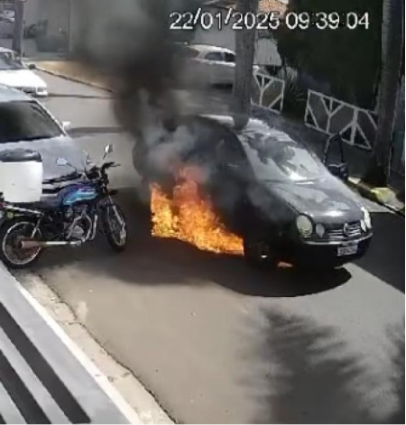 MecÃ¢nico de Osvaldo Cruz que socorreu veÃ­culo em chamas fala da aÃ§Ã£o de socorro