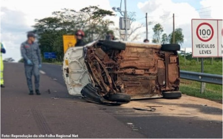 Morador de Pacaembu fica em estado grave apÃ³s acidente na SP-294