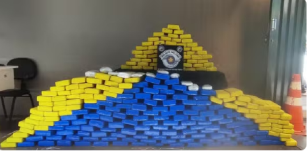 Motorista é preso com mais de 310 quilos de drogas na rodovia Raposo Tavares em Assis