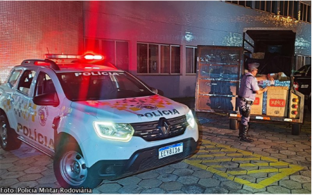 Jovem de 28 anos Ã© preso transportando 30.000 mil maÃ§os contrabandeados