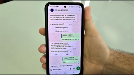 ConcessionÃ¡ria Eixo SP disponibiliza atendimento via Whatsapp aos motoristas da regiÃ£o