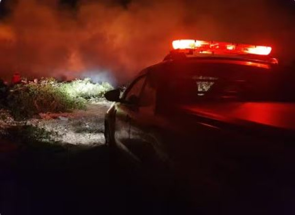 Incêndio atinge Depósito de Resíduos Verdes da Prefeitura em Presidente Prudente