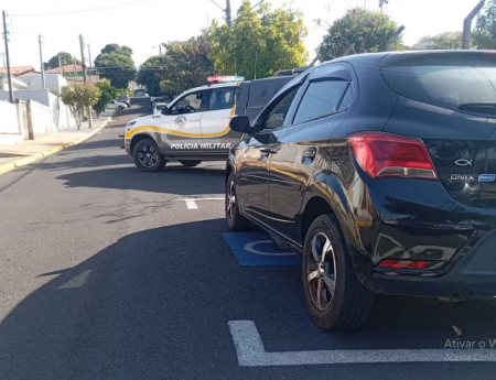 Homem Ã© preso suspeito de adulterar sinais de identificaÃ§Ã£o de carro na Rodovia Assis Chateaubriand, em Pirapozinho