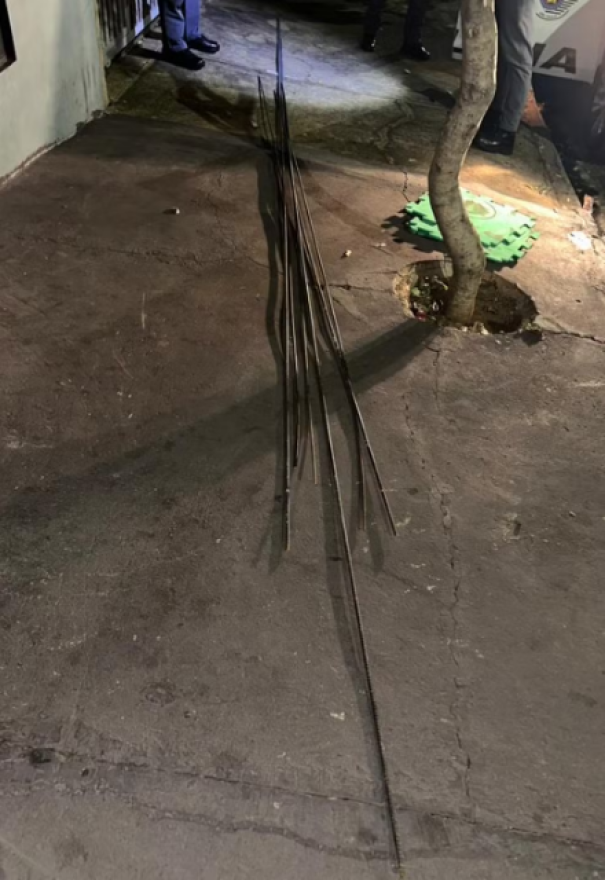 Homem é preso por furtar barras de ferro de casa em construção em Presidente Prudente