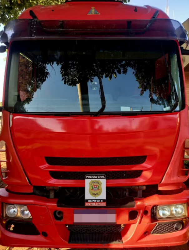 Polícia Civil recupera caminhão supostamente roubado em Presidente Epitácio