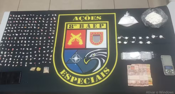 Ao se envolver em tráfico de drogas, dupla é presa no Jardim Planalto, em Presidente Prudente