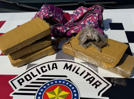 Mulheres sÃ£o presas por trÃ¡fico de droga na Rodovia Comandante JoÃ£o Ribeiro de Barros, em Dracena