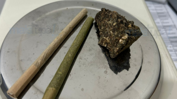 Homem é detido com maconha durante abordagem policial em Queiroz