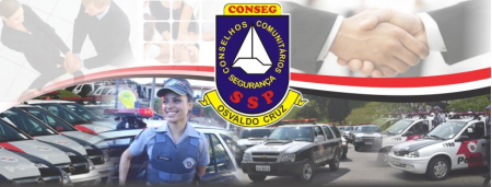 Conseg (Conselho ComunitÃ¡rio de SeguranÃ§a) de Osvaldo Cruz estÃ¡ subdividido em trÃªs nÃºcleos
