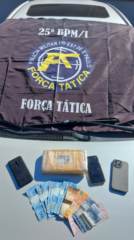 Dois moradores de Osvaldo Cruz sÃ£o presos por trÃ¡fico de drogas em Dracena