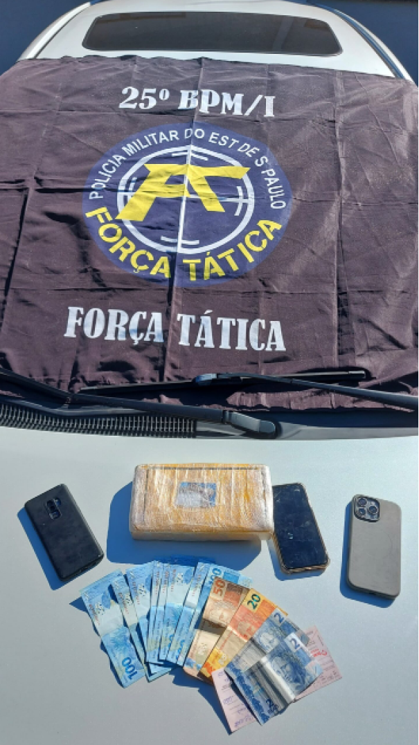 Dois moradores de Osvaldo Cruz são presos por tráfico de drogas em Dracena