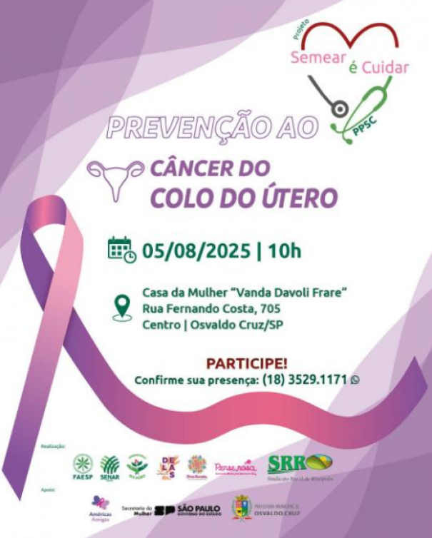 Encontro especial na Casa da Mulher reforça cuidado e prevenção ao câncer do colo do útero