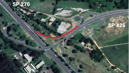 AlÃ§as de acesso entre as rodovias Assis Chateaubriand e Raposo Tavares sÃ£o interditadas para obras em Presidente Prudente