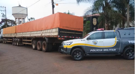 Caminhoneiro Ã© preso por furto de carga de quase 50 toneladas de soja no interior de SP