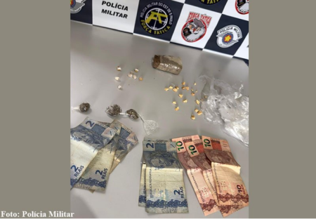 Preso por furto e trÃ¡fico passa mal apÃ³s engolir pedras de crack em QuatÃ¡
