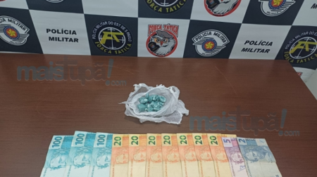 ForÃ§a TÃ¡tica prende maior e apreende adolescente por envolvimento com trÃ¡fico de entorpecentes